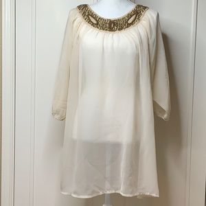 H&M US S6 Sheer Tunic